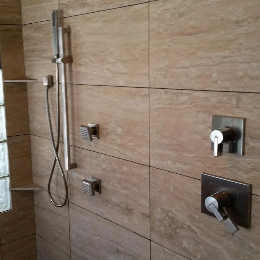 Shower fixture installation for Frozen Pipe Repair in Madison